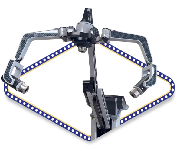 Euchronia FX 635 cold laser therapy device featured next to the sciatica and nerve pain section for Kimberlin Chiropractic.